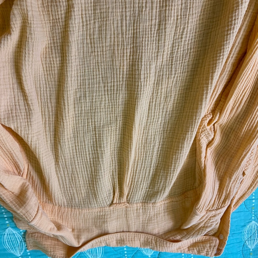 J. Crew Classic-fit double gauze shirt Size 18 - Picture 7 of 10